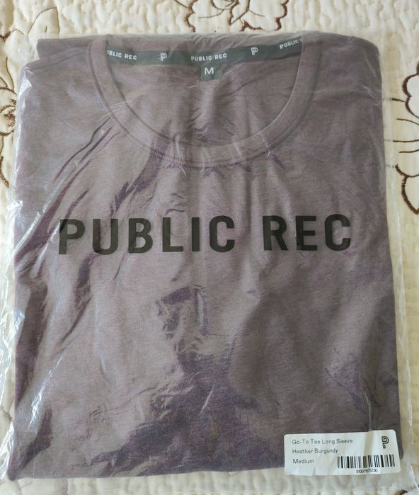 Блуза (хенли) Public Rec с дълъг ръкав - черна, бордо, сива