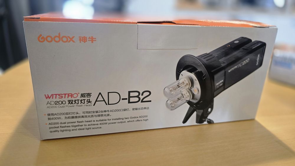 Godox Witstro AD-B2 Dual Power Flash Head