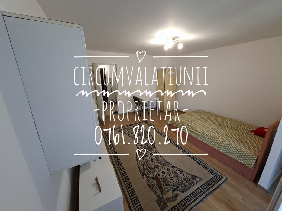 Circumvalatiunii închiriez apartament o camera