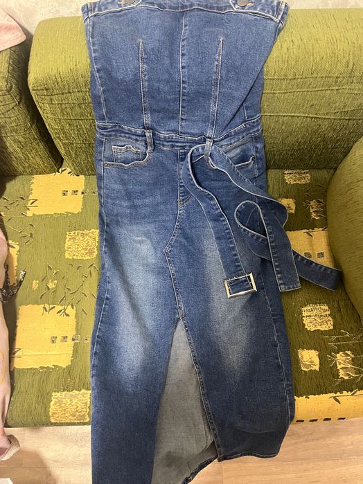 Продам джинсовое платье