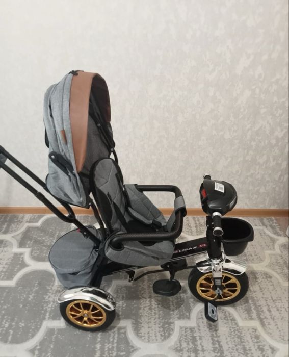 Детский велик коляска