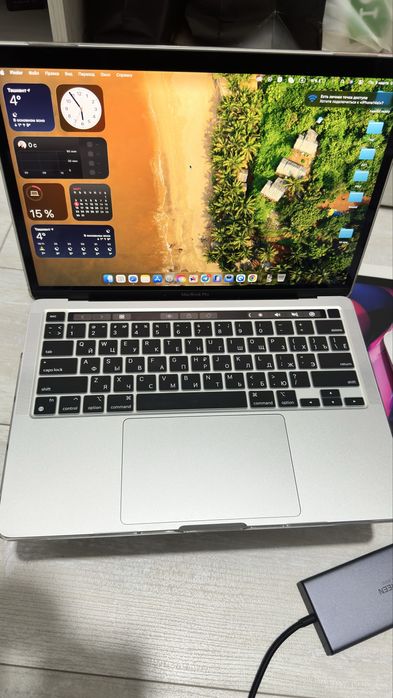 MacBook Pro M2 13” 8/256, 100% батарея, 20 циклов, полный комплект
