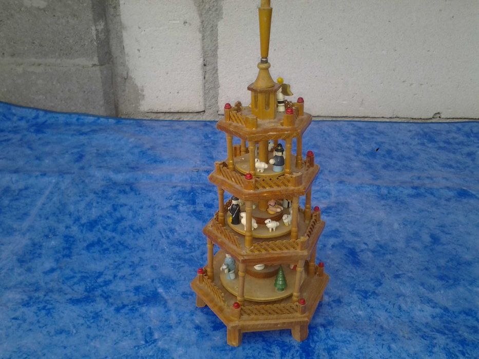 Turn Observatie | 30*15 cm | Set constructie din lemn | jucarie copii