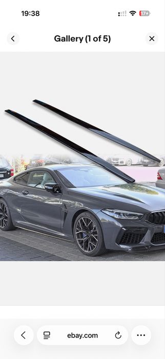 Prelungire Praguri Lip Buza fusta Bara fata BMW Seria 8 G14 G15 G16