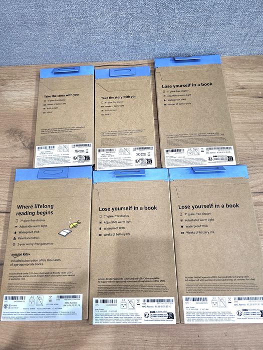 Электронная книга Kindle 2024 11 gen, 6”, 300 ppi display, 16Gb