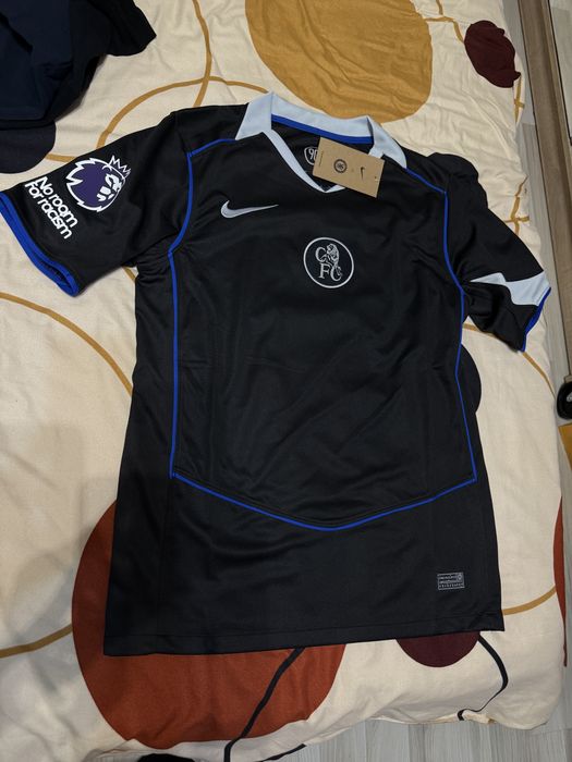 Tricou Chelsea Palmer 3rd kit negru fotbal