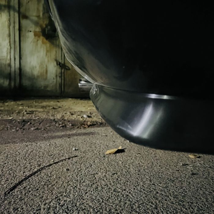 Задний М-тех бампер пластик на bmw e34