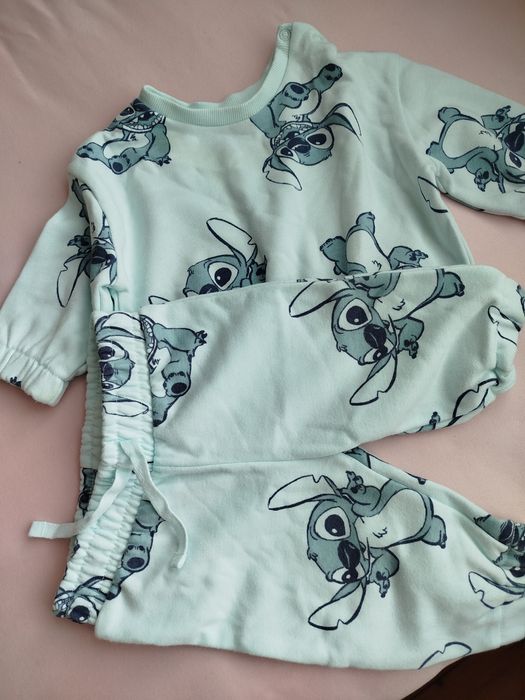 Бебешки дрешки 0-3м. Стич, тениски