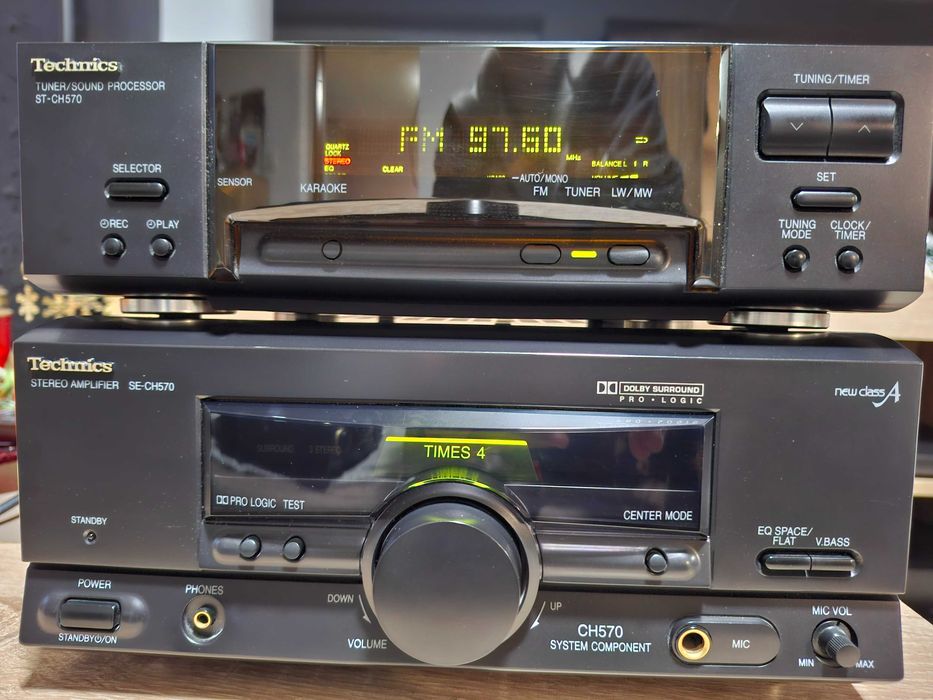 Technics SE-CH 570 amplificator + procesor ST eq