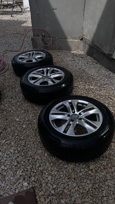 Jante Mercedes + Anvelope NOI 225/60 R17 All Season – gata de montat!( se vand doar in Constanta)