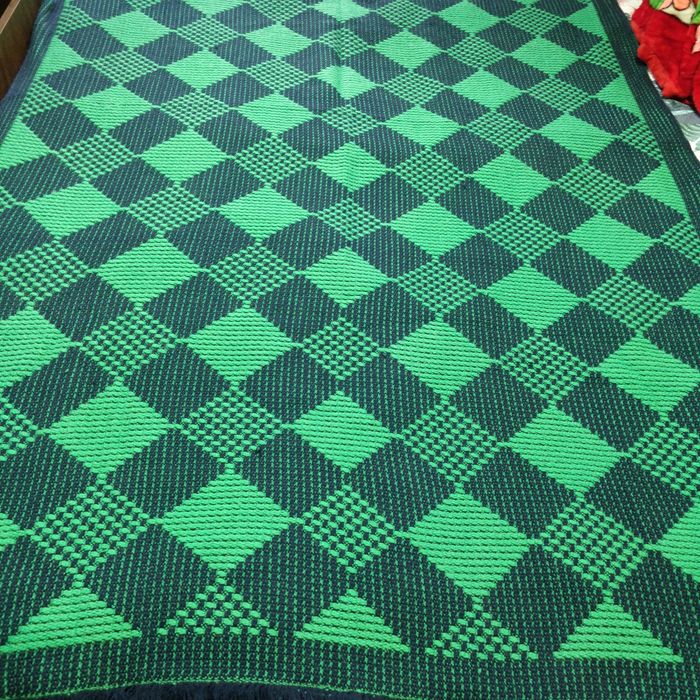 Шерстяной плед покрывало