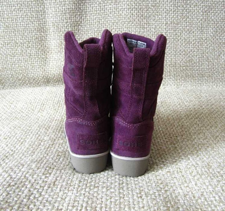 %ПРОМО%до31.12!SOREL № 35/36 – Дамски непромокаеми боти от ест. велур