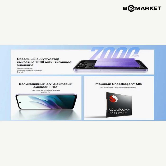 Xiaomi Redmi 15 8/256 GB Midnight Black