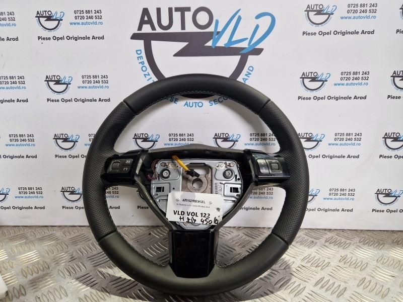 Volan black piano piele perforata reconditionat Opel Astra H facelift