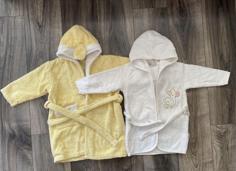 Хавлия с качулка 2 броя халати