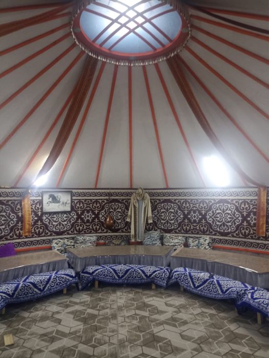 Сдаеться юрта  отапливаемая