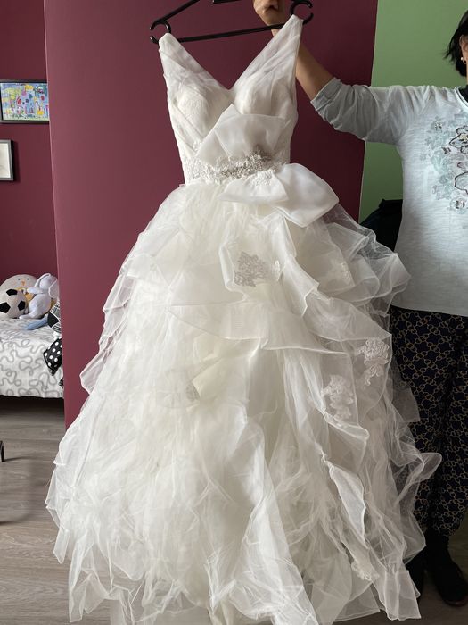 шикарное свадебное платье