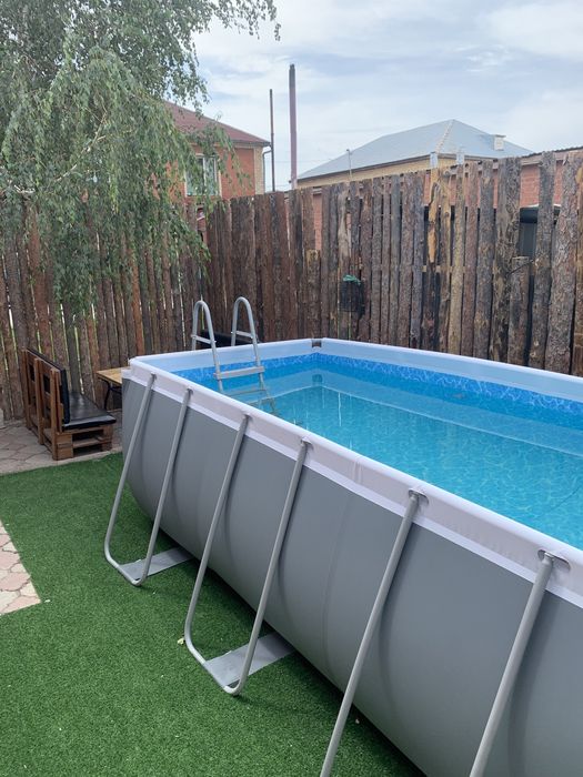 Сауна на дровах с бассейном 9000 тг