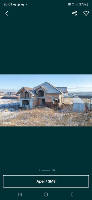 Casa 6 camere 283 mp la rosu Carpinis Brasov