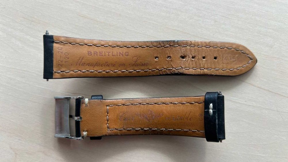 Breitling A20BA.1 катарама 22 мм и кожена каишка