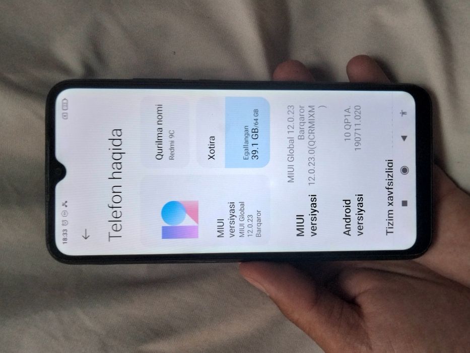 Redmi 9C | 64Gb, garantiyali va arzon