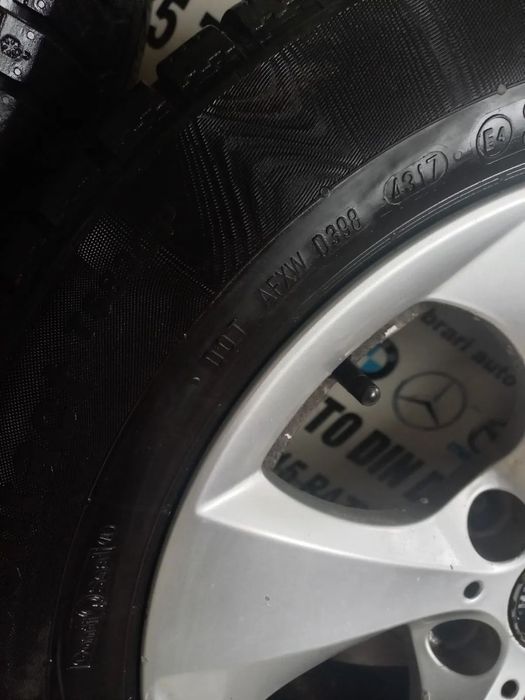 Jante Aluminiu Bmw 205/60/R16 5*112 Jante Bmw R16 F20 F21 F30 F31 F32 F33 F34 F36 F10 F11 Etc - Dezmembrari Arad