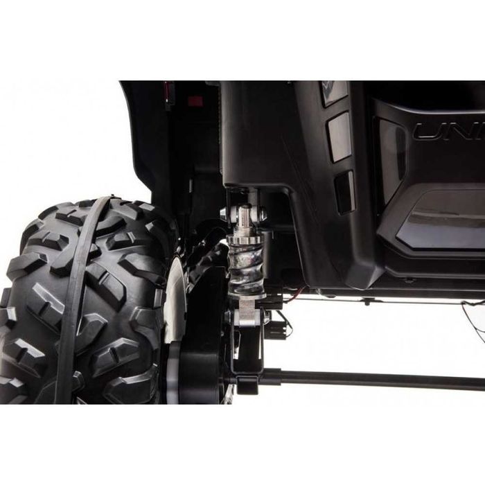 UTV electric pentru 2 copii Mercedes UNIMOG 90W 12V 7Ah #Black