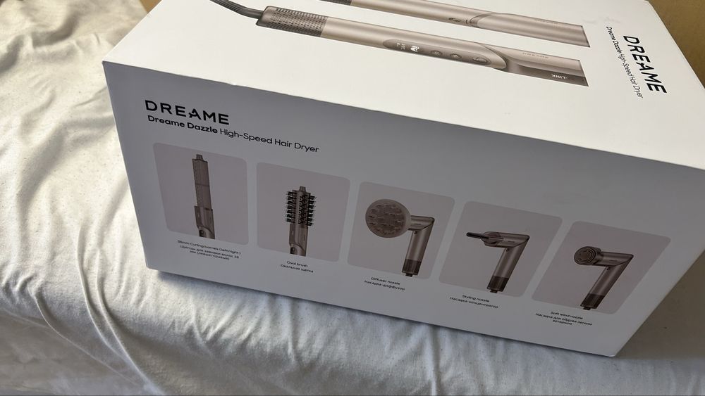 Оригинальный фен стайлер новый dreame dazzle