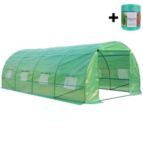 Solar gradina teava galvanizata 3x6 - livrare gratuita