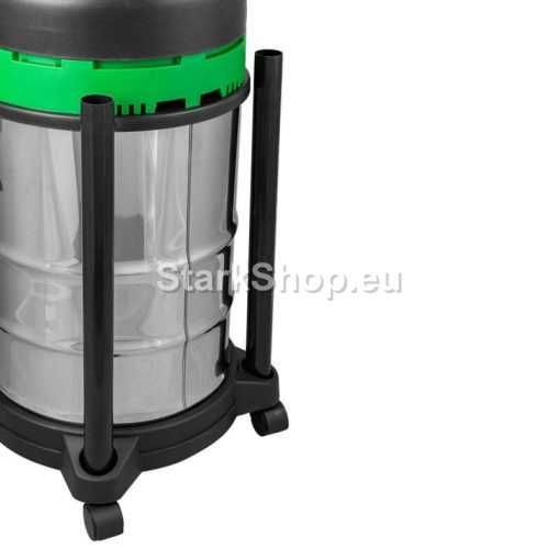 Прахосмукачка Сухо Мокро Почистване 30л HAWEK 1200W 4бр Въртящи Колела