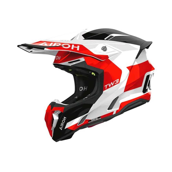 Каска AIROH Twist 3 Dynasty Blue Red Gloss и  Fancy Red Gloss