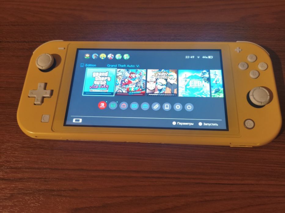 Nintendo switch lite с играми