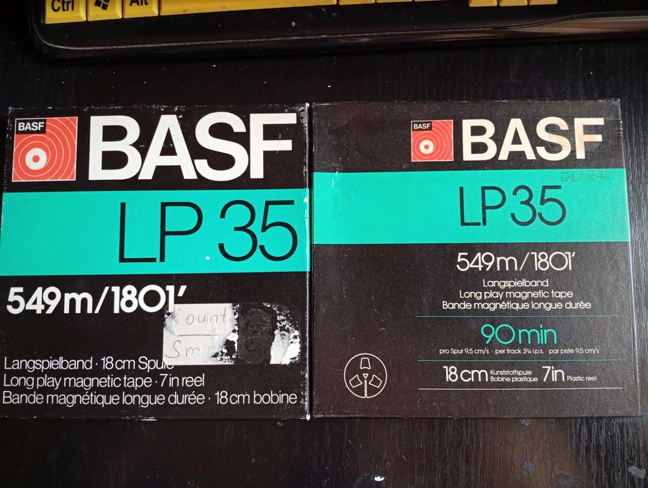 Vand benzi magnetofon Basf,Scotch,Shamrock