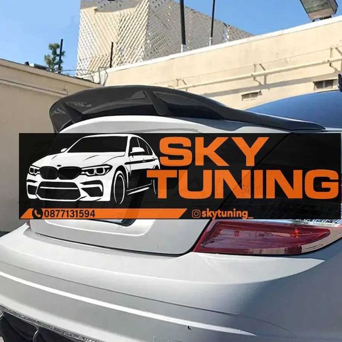 Mercedes w204 psm спойлер багажник Мерцедес в204 ц класа псм c class