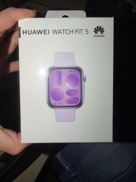 Huawei watch Fit 5 лилав