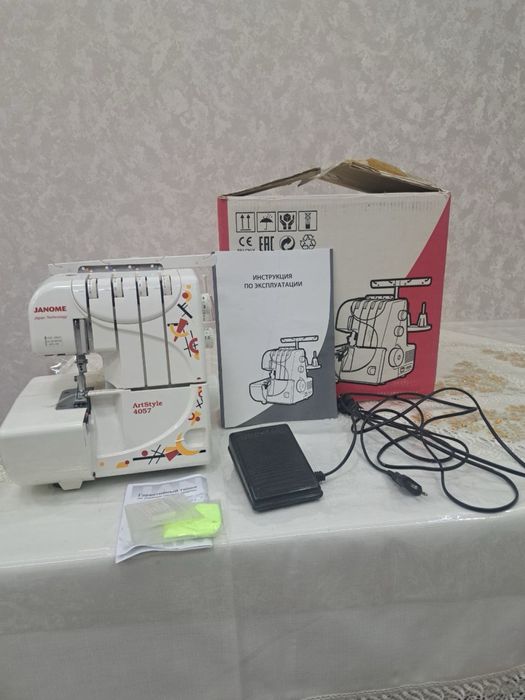 Yarim puliga janome overlok оверлок jack