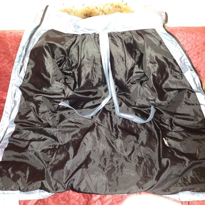 Пуховик теплый  с капюшоном42-46