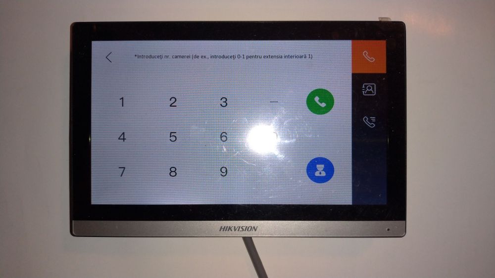 Monitoare video interfon Hikvision  DS-KH6320/KH6350 WTE1 noi.