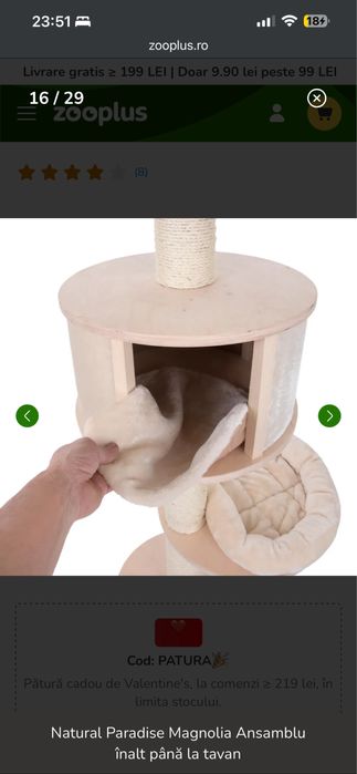 Ansamblu pisici pana la tavan