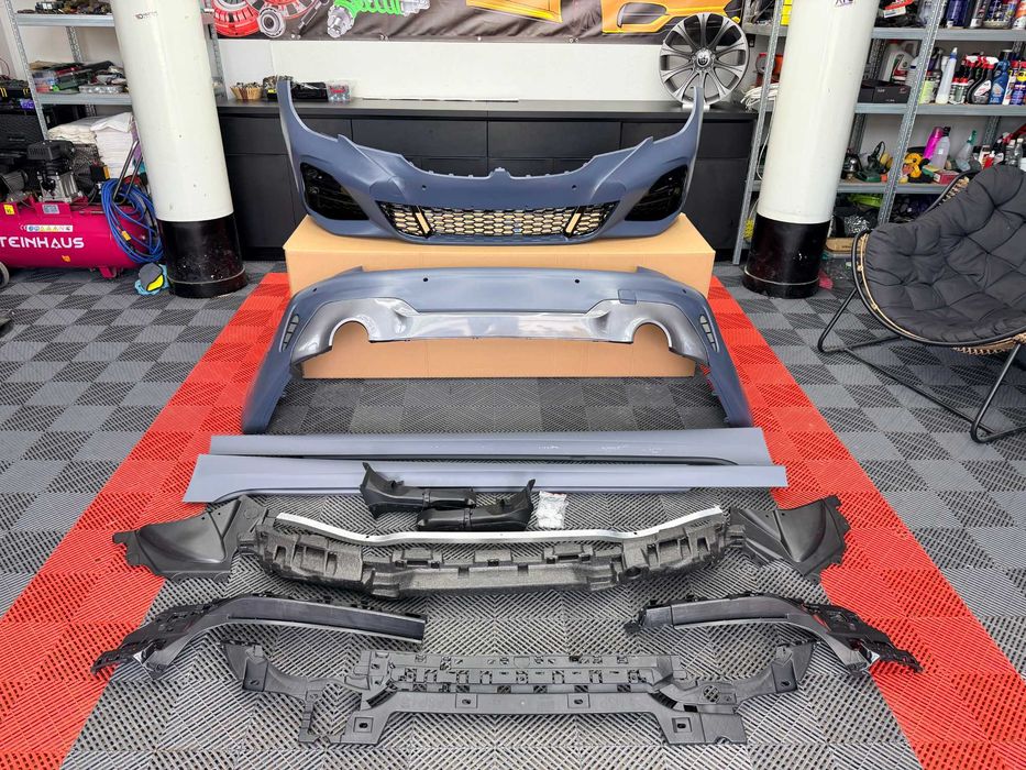 Pachet MTech Bmw G20 Seria 3 Bara Fata + Spate + Praguri