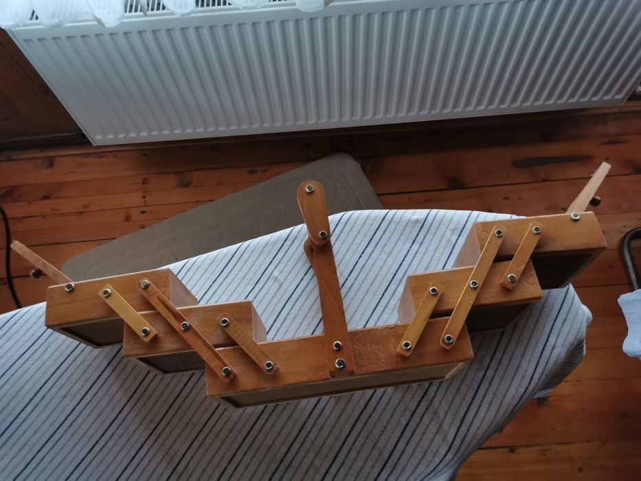 Cutie de cusut sau depozitare bijuterii/scule/șuruburi/condimente/ceai