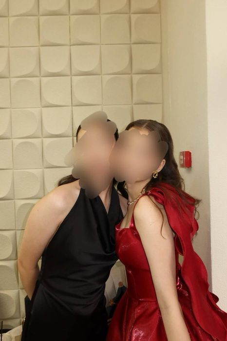 Пышное выпускное платье