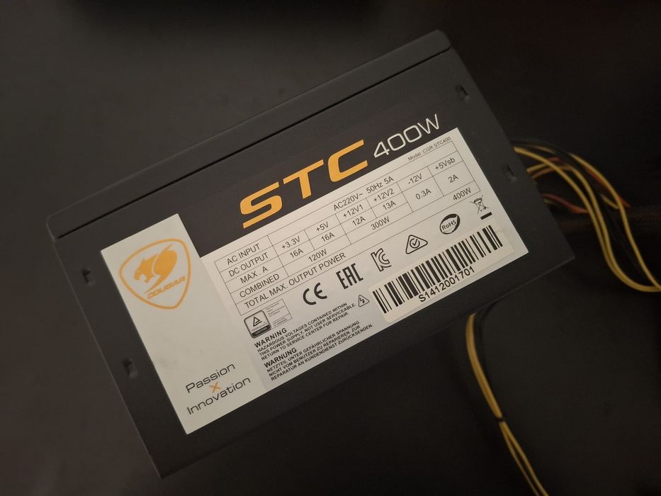 Блок питания Cougar 400w.