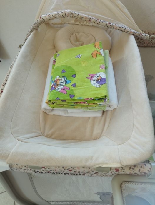 Pătuț pliabil+ saltea antialergenica