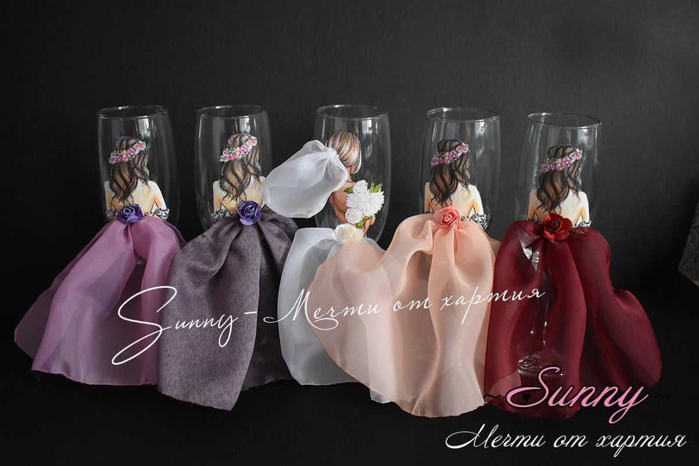 Чаши за моминско парти