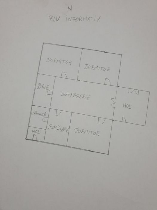 Casă si anexe Tămășești