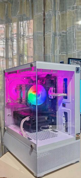 Бюджетно Геймърско PC Ryzen 5 5500/32Gb/512GB SSD+1000Gb HDD/Sapphire RX 6600/Гаранция