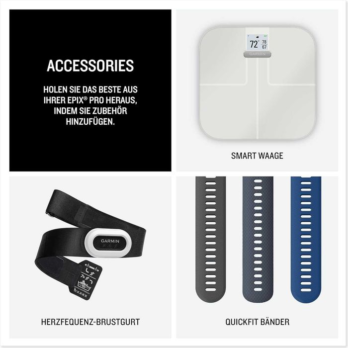 GPS Смарт Часовник Garmin Еpix™ Pro Gen 2 Sapphire 51mm - 010-02804