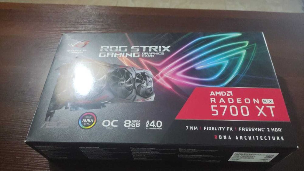 ASUS ROG Strix Radeon RX 5700 XT OC edition 8GB