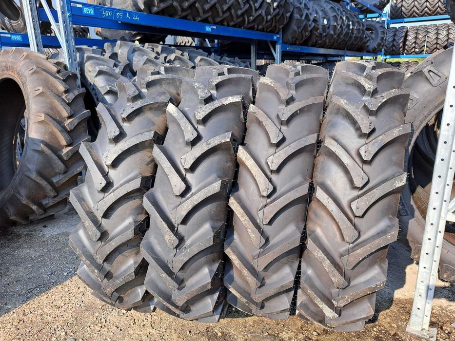 Anvelope noi 12.4-32 marca ASCENSO cu 8PR cauciucuri TRACTOR spate